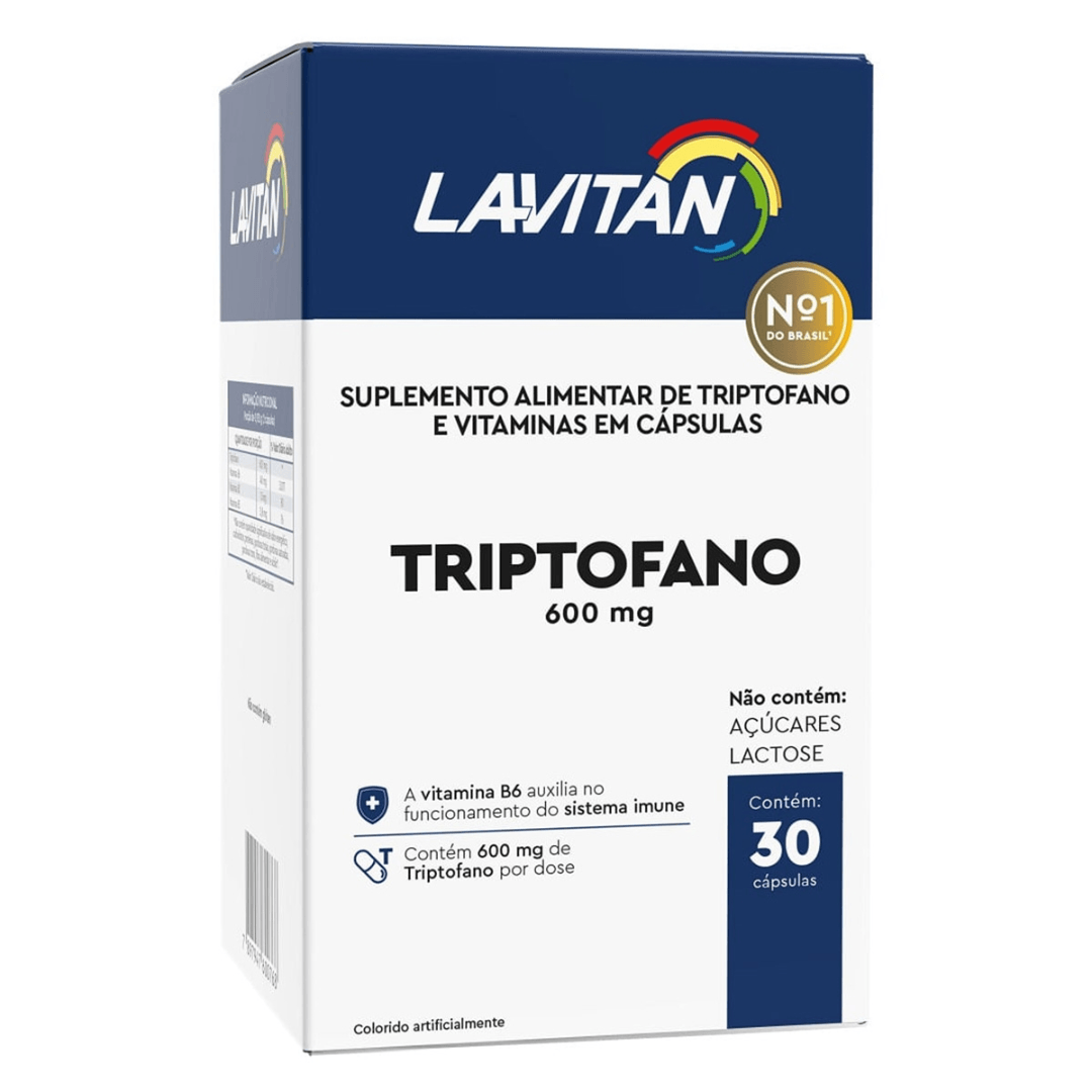 Lavitan Triptofano 30 Cápsulas