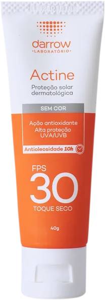 Actine Protetor Solar FPS30 40g sem Cor