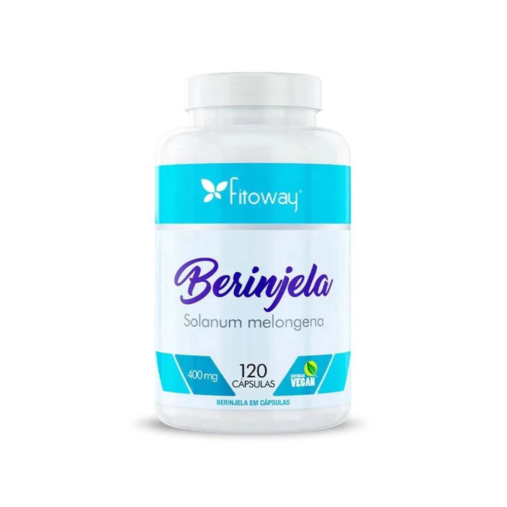 Berinjela 400mg 120 Cápsulas - Fitoway