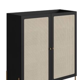 ARMARIO-BAR-OSLO-NERO-DOURADO