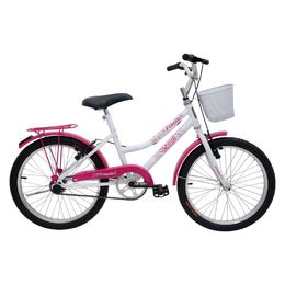 Bicicleta-Infantil-Cairu-Princess-Aro-20-Com-Cestinha-E-Garupa---Cairu