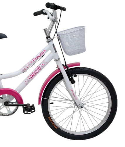 Bicicleta-Infantil-Cairu-Princess-Aro-20-Com-Cestinha-E-Garupa---Cairu