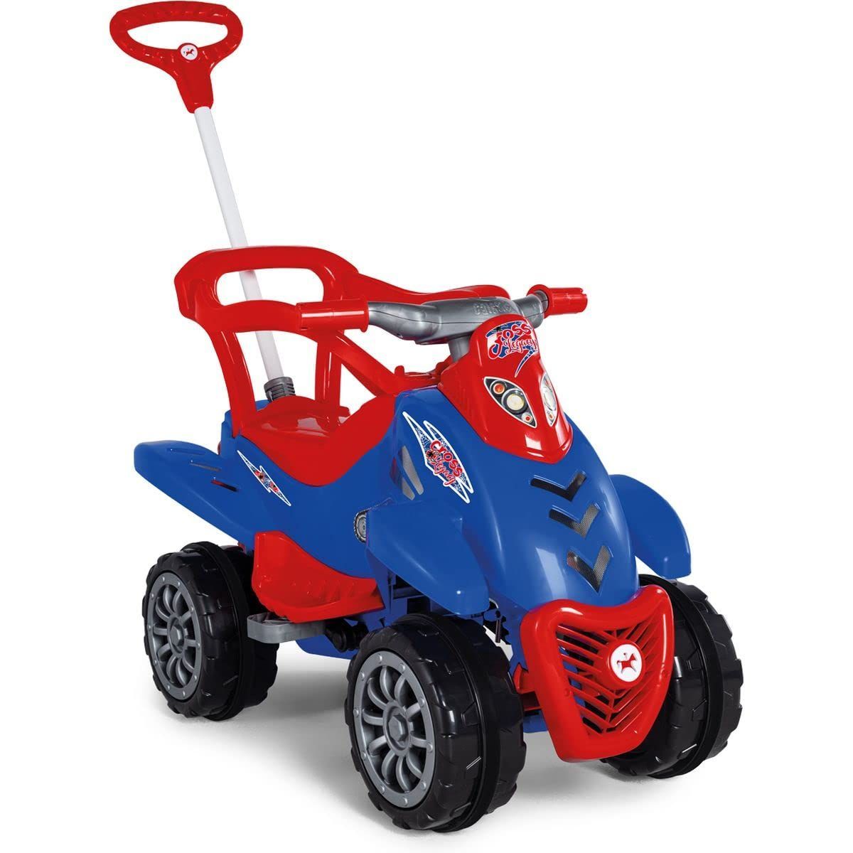 Carrinho-Passeio-Infantil-2-Em-1-Com-Pedal-Cross-Legacy-Azul---Calesita-0