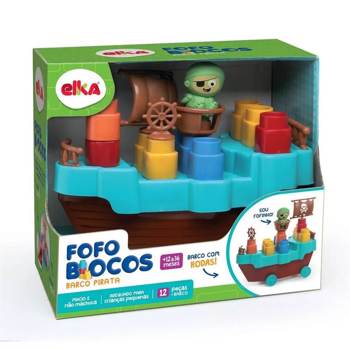 Fofo-Blocos-Barco-Pirata--13-Pe-as---Elka-Brinquedos-0