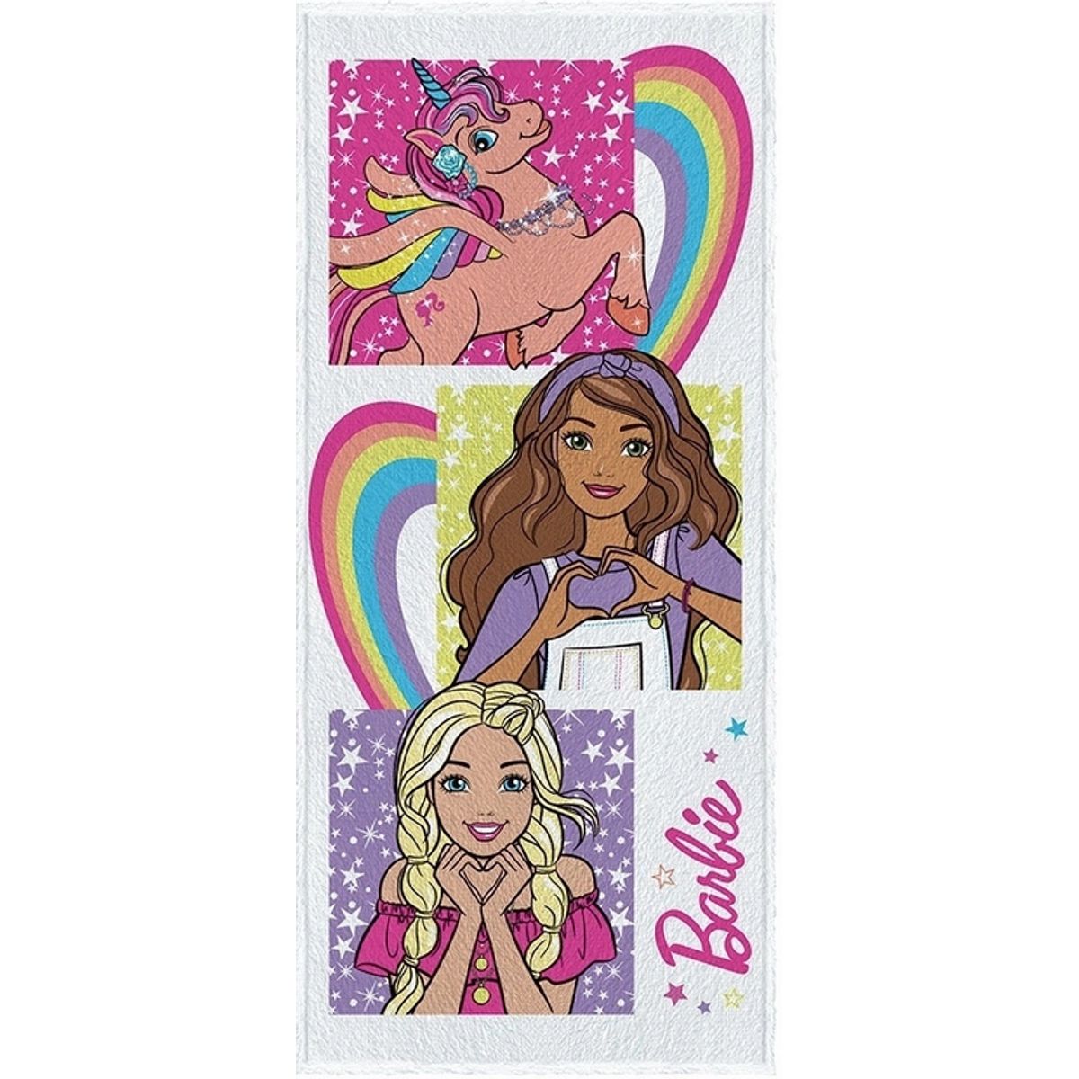 Toalha-De-Banho-Infantil-Aveludada-Estampado-Barbie-60x120cm---Lepper-0