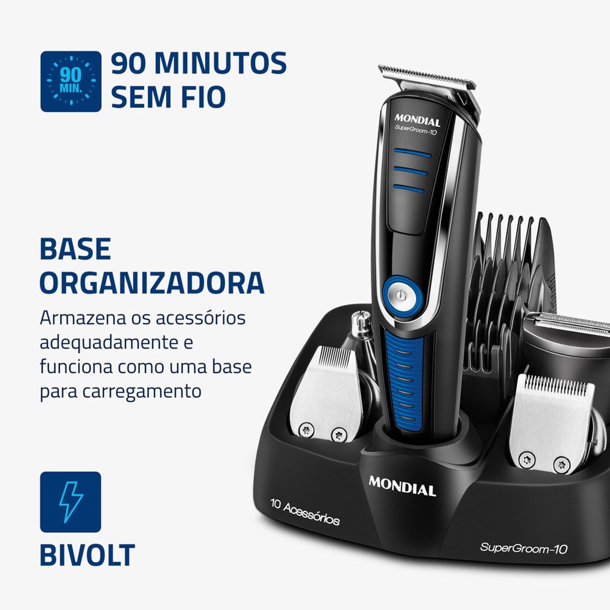 Aparador-De-Pelos-Body-Groom-10-Bg-03-Bivolt-Preto-Azul---Mondial-4