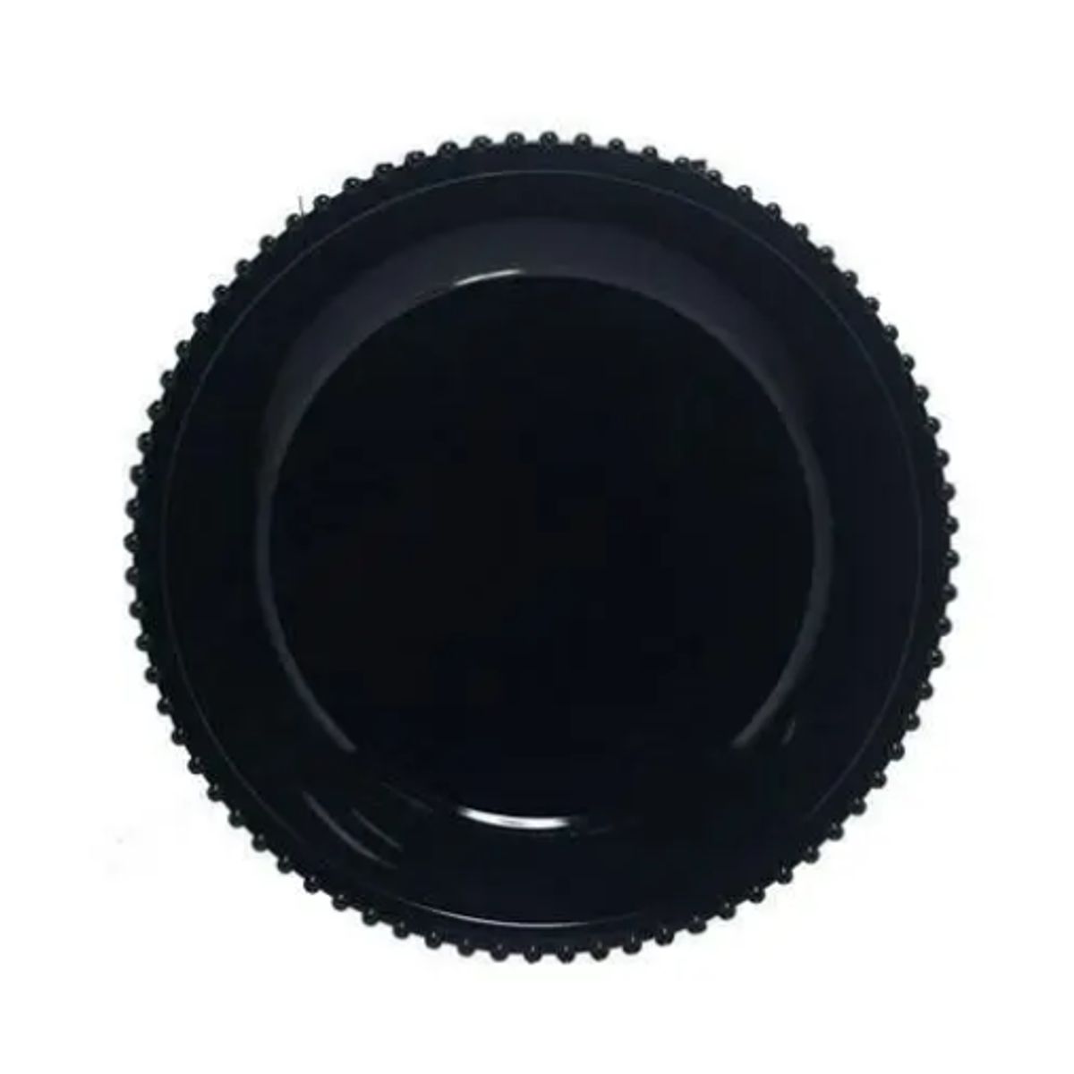 Sousplat-Redond-Borda-33cm-Preto---Yangzi-0