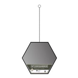 Espelho-Hexagonal-20x22-Com-Moldura-Pl-stica-Preto---Euroquadros-0