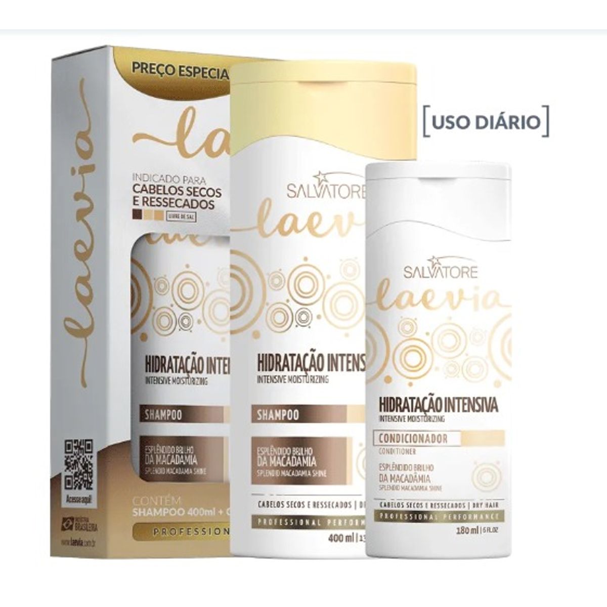 Shampoo-400ml---Condicionador-Hidratacao-Intensa-180ml---Laevia-0