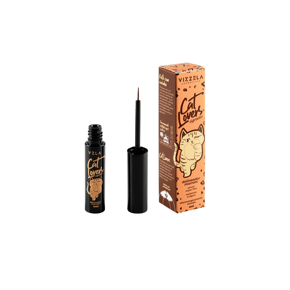 Delineador-Marrom-Cat-Lovers-3-5ml---Vizzela-0