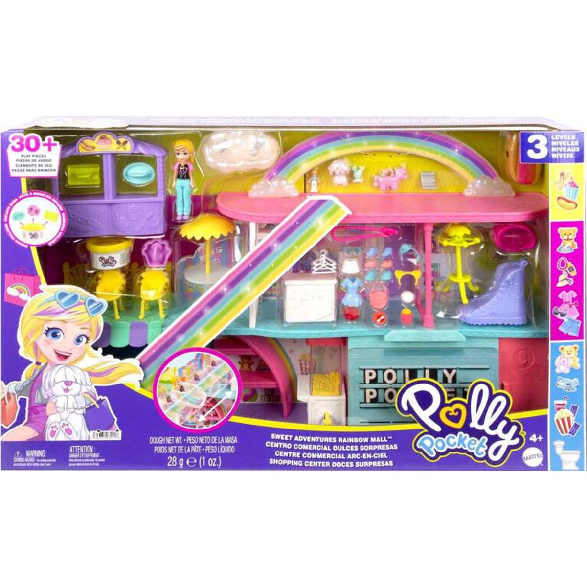 Boneca-Polly-Pocket-Shopping-Center-Doces-Surpresas-Com-Acess-rios---Hhx78---Mattel-0