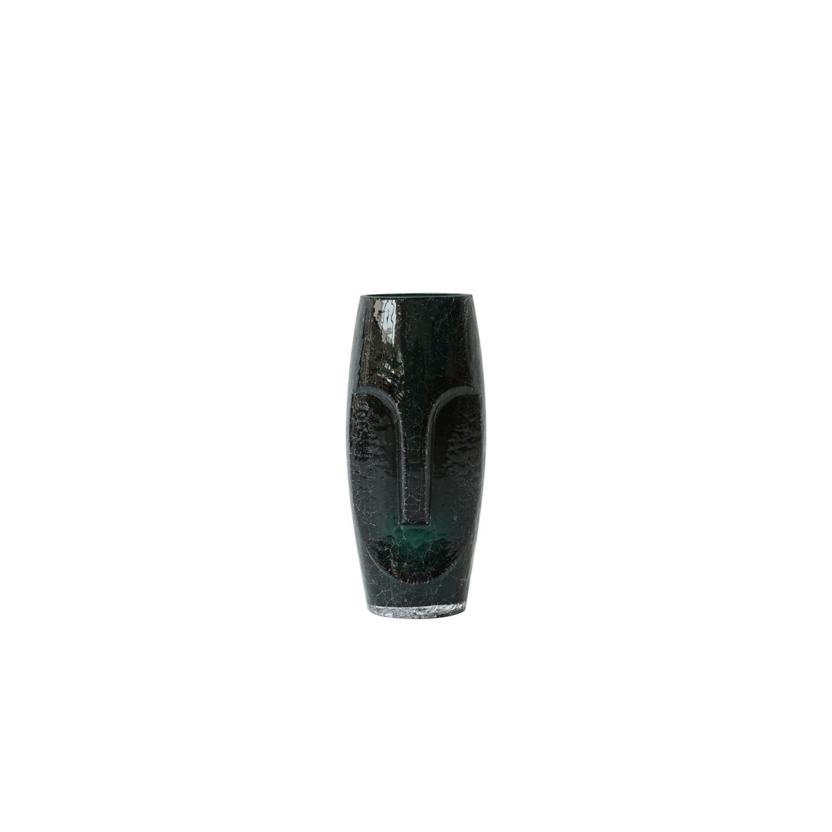 Vaso-De-Vidro-Preto-Em-Formato-De-Rosto-Ku0041---Btc-0