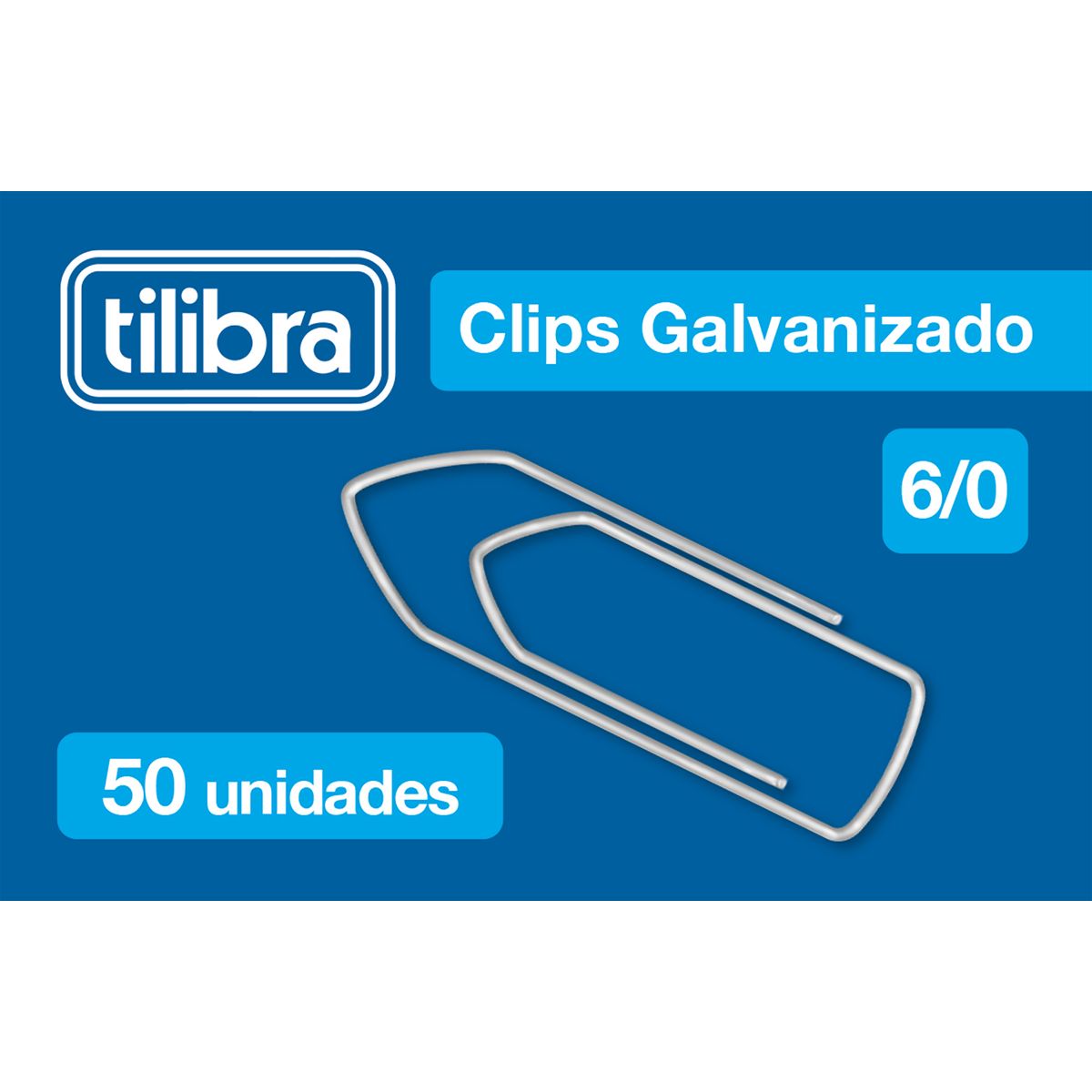 Clips-6-0-Galvanizado-25-Unidades---Tilibra-0