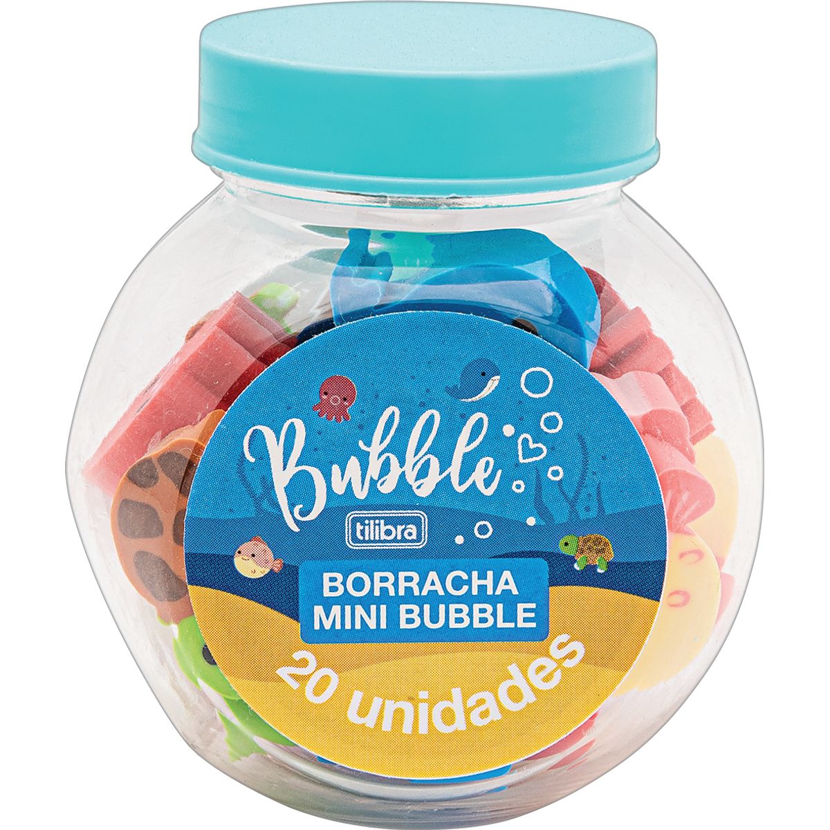 Borracha-Mini-Bubble-Pote-Com-20-Unidades---Tilibra-0