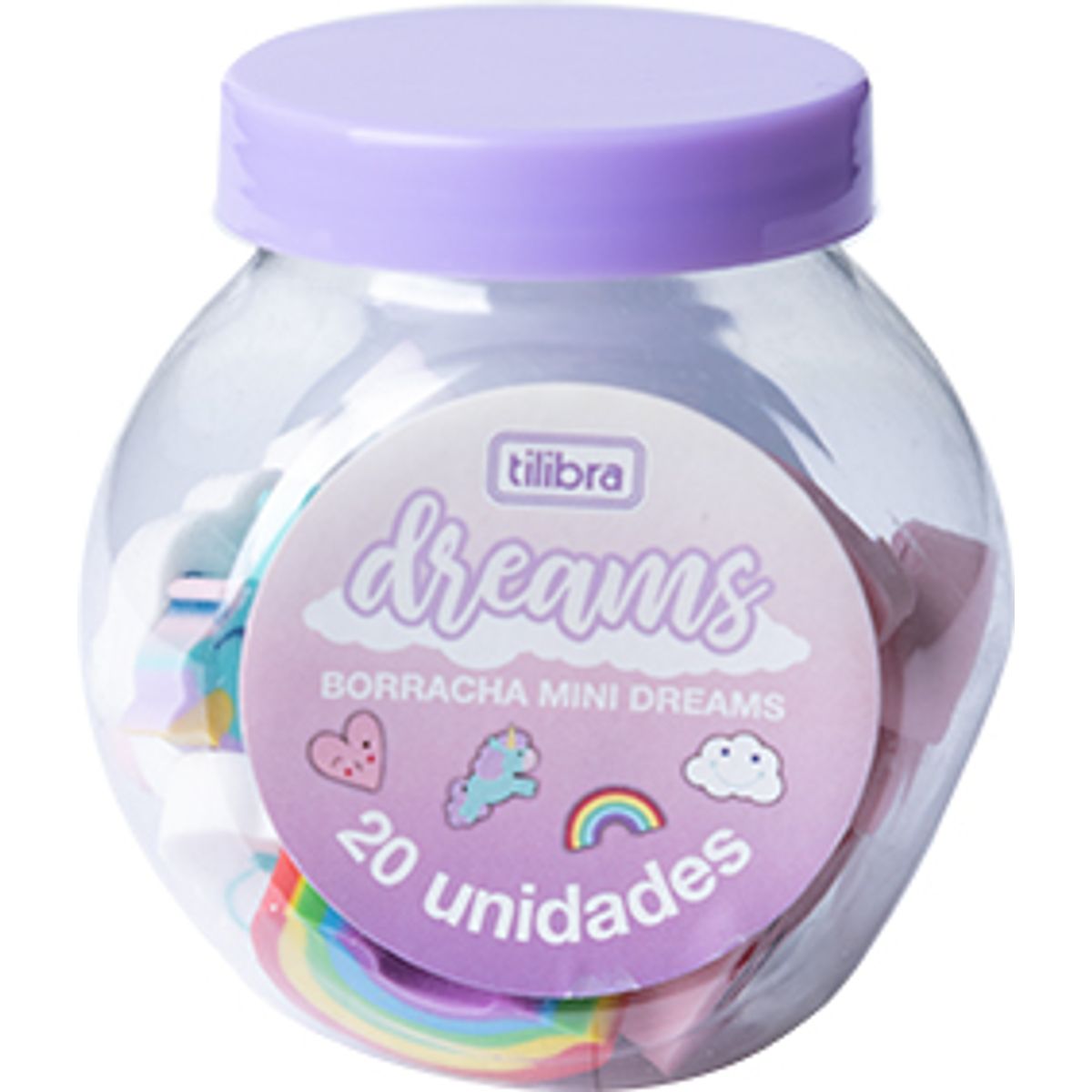 Borracha-Mini-Dreams-Pote-Com-20-Unidades---Tilibra-0