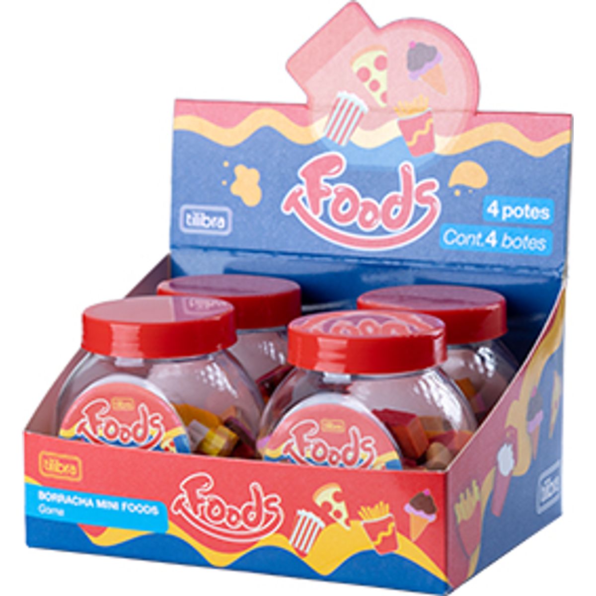 Borracha-Mini-Foods-Pote-Com-20-Unidades---Tilibra-2