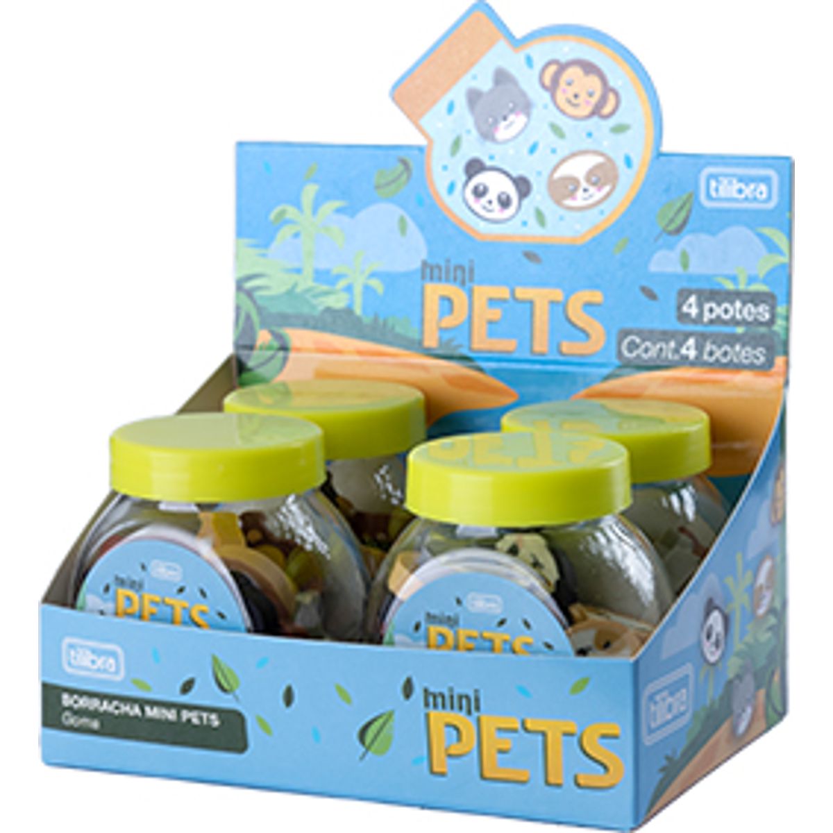 Borracha-Mini-Pets-Pote-Com-20-Unidades---Tilibra-2