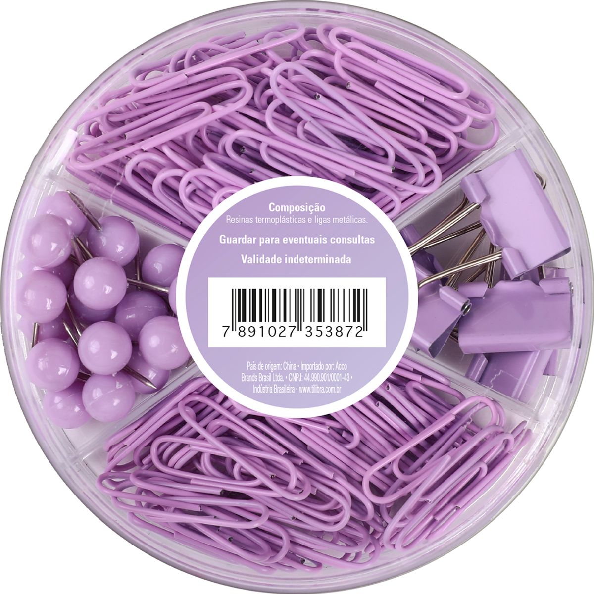 Kit-Clips--Prendedor-Para-Papel-E-Alfinete-Lil-s---Tilibra-0