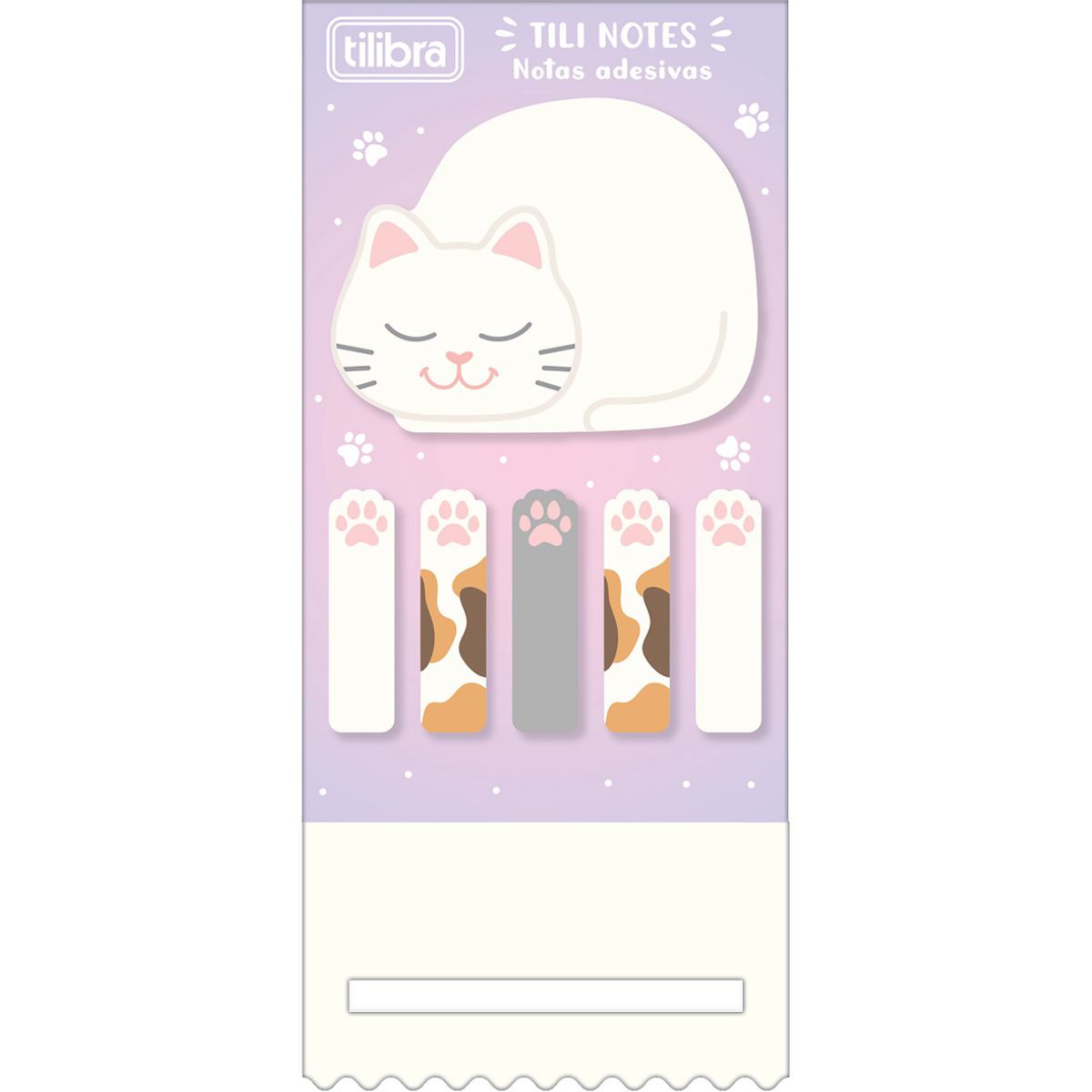 Tili-Notes-Purrfect-Cats-Com-6-Blocos-Autoadesivos---Tilibra-0