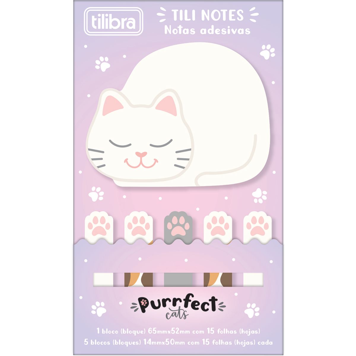 Tili-Notes-Purrfect-Cats-Com-6-Blocos-Autoadesivos---Tilibra-5