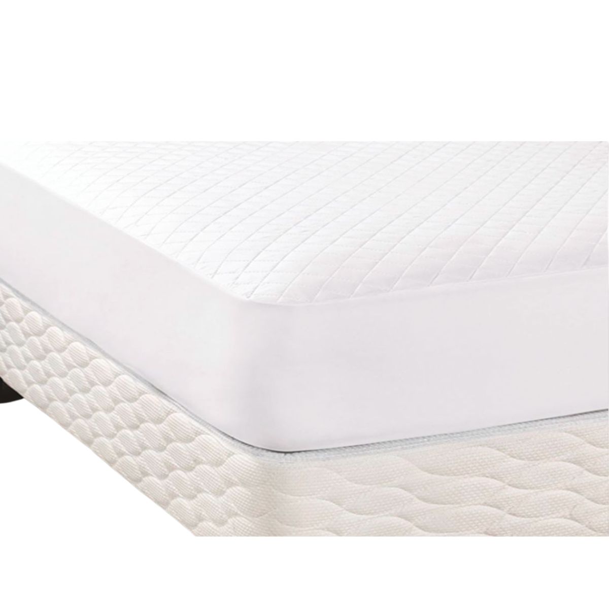 Protetor-De-Colchao-King-40x193x203-Cm-Branco---Jolitex-0