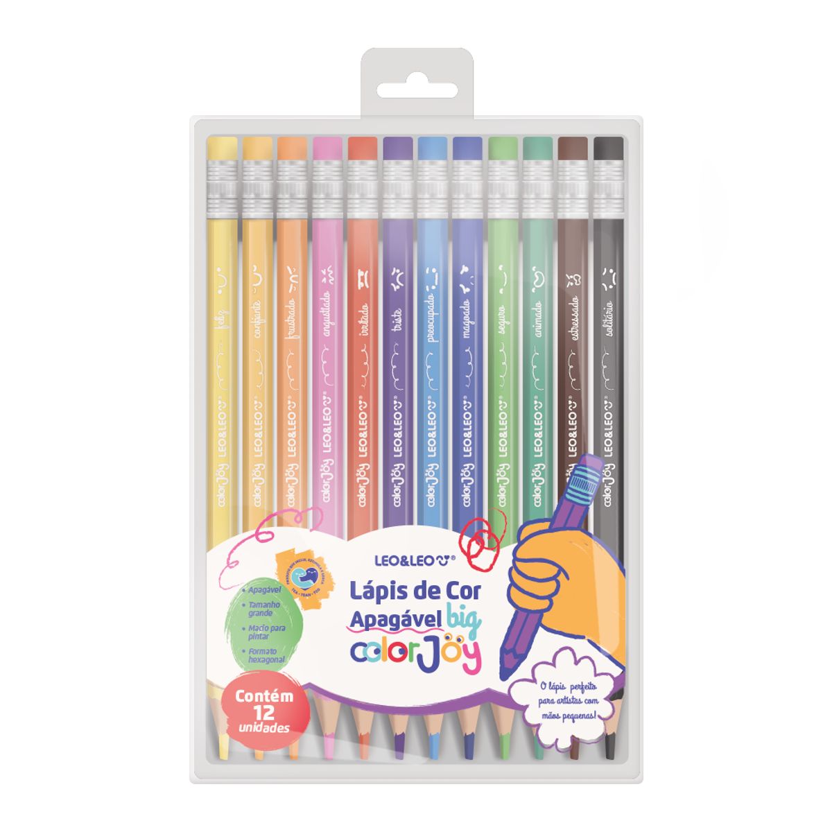 L-pis-De-Cor-Apag-vel-Big-Colorjoy---Caixa-Com-12-Cores-Sextavado---Leo-Leo-0
