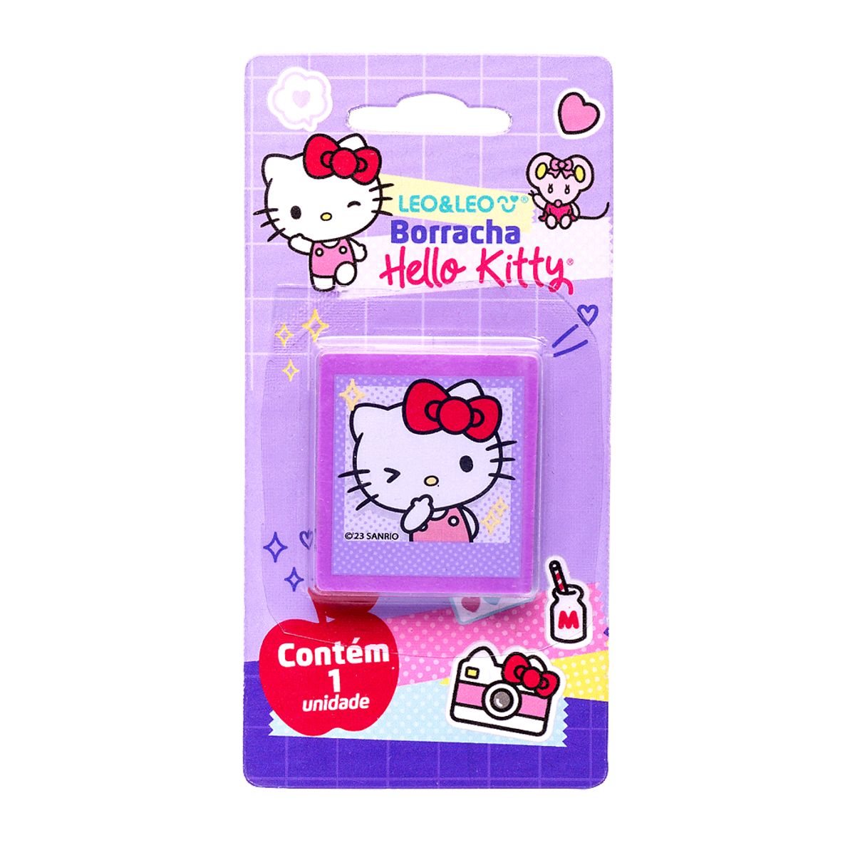 Borracha-Hello-Kitty-Blister-Com-1-Unidade---Caixa-Com-12-Blister-4-Personagens-Sortidos---Leo-Leo-1