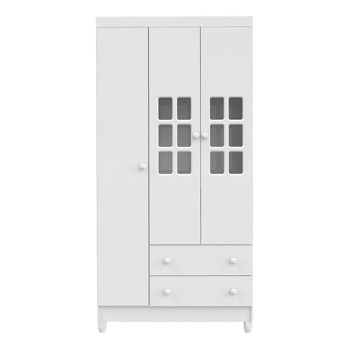 Guarda-Roupa-3-Portas-Maria-Branco-Brilho-Cb017---Carolina-Baby-0