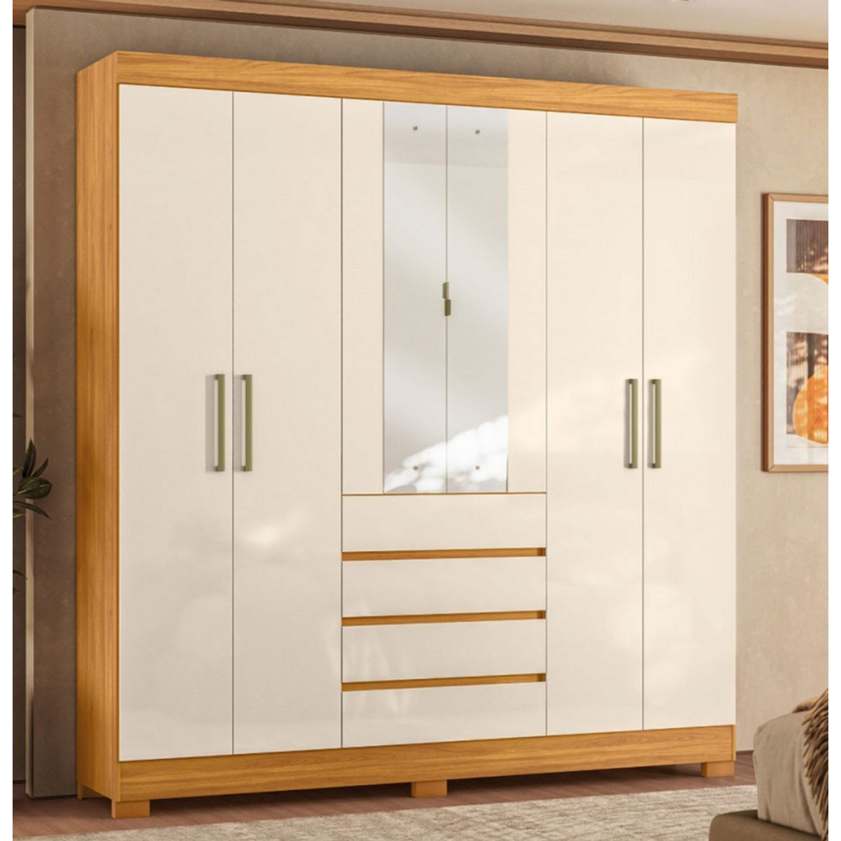 Guarda-Roupa-Casal--pera-6-Portas-Cinamomo-Off-White-100--Mdf---Dem-bile-2