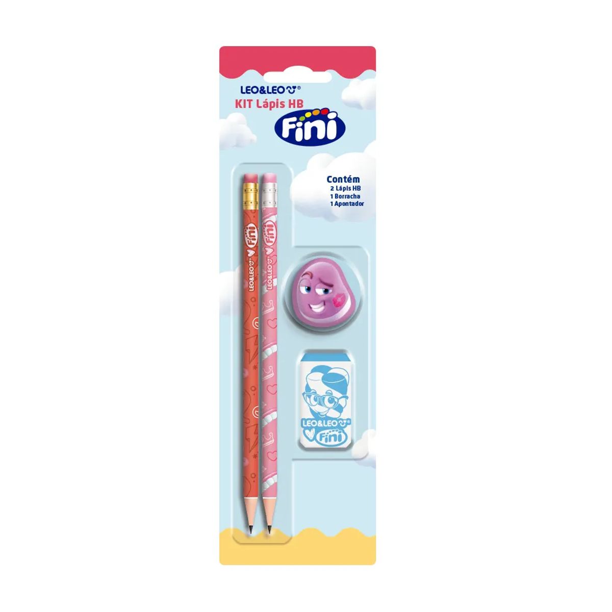 Kit-L-pis-Hb-Fini-2-Lapis-Apontador-Borracha-Cx-24-Blister---Leo-Leo-0