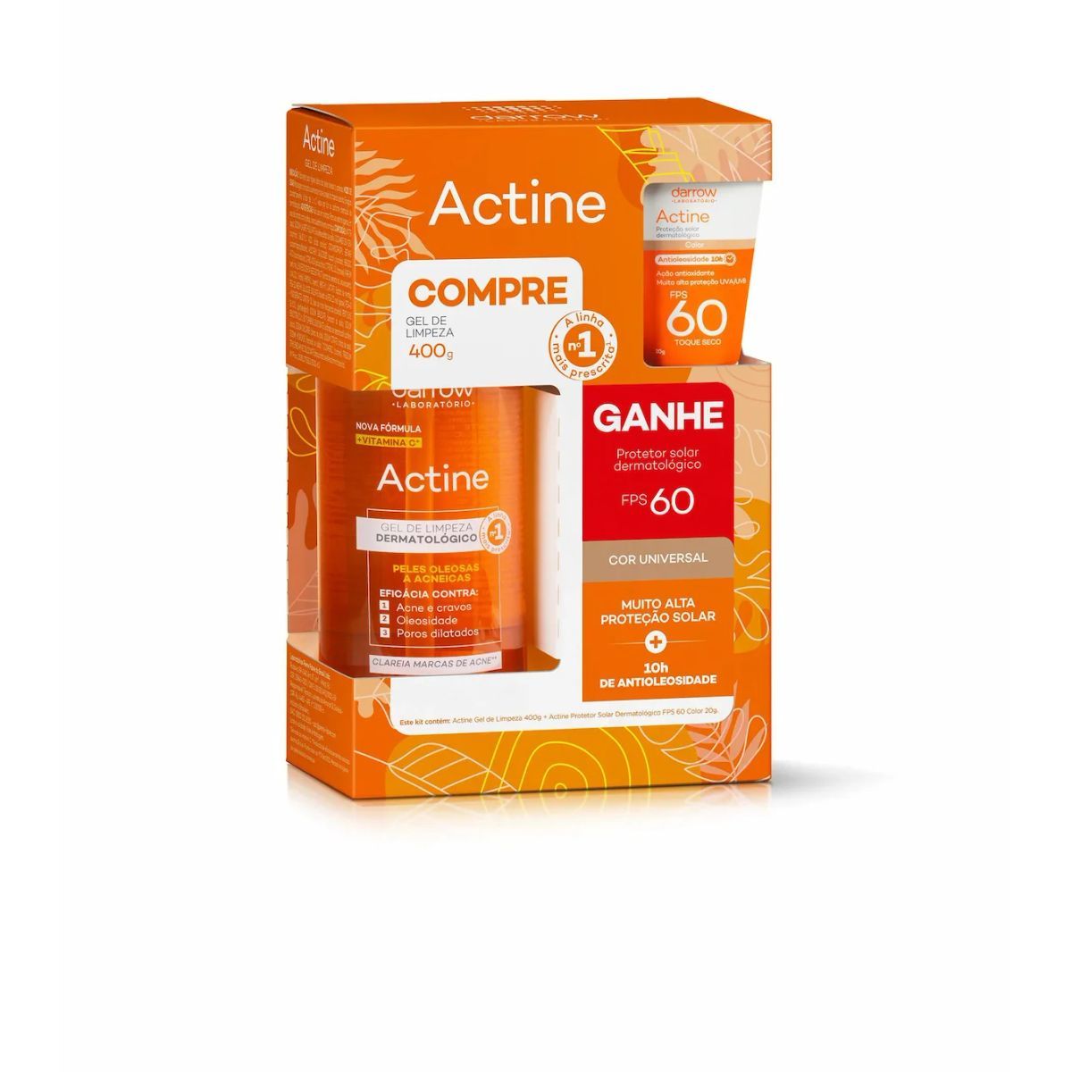 Kit-Actine-Gel-Limpeza-400g---Protetor-Solar-Fps60-20g-0
