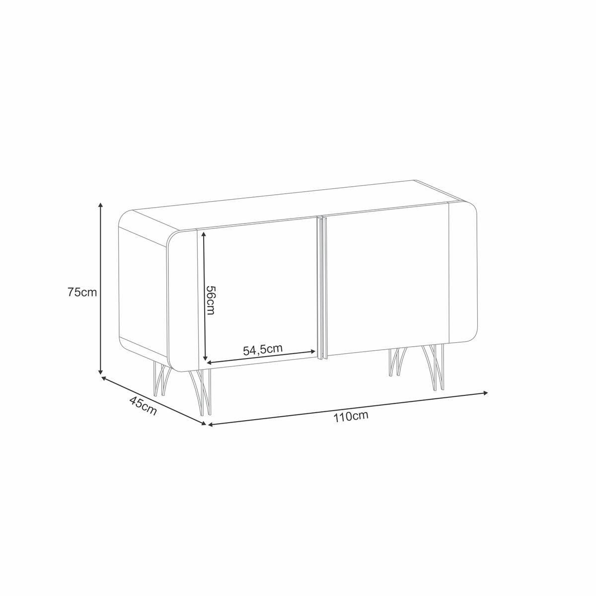 Buffet-Benvenuto-110cm-Off-White---Hb-M-veis-7