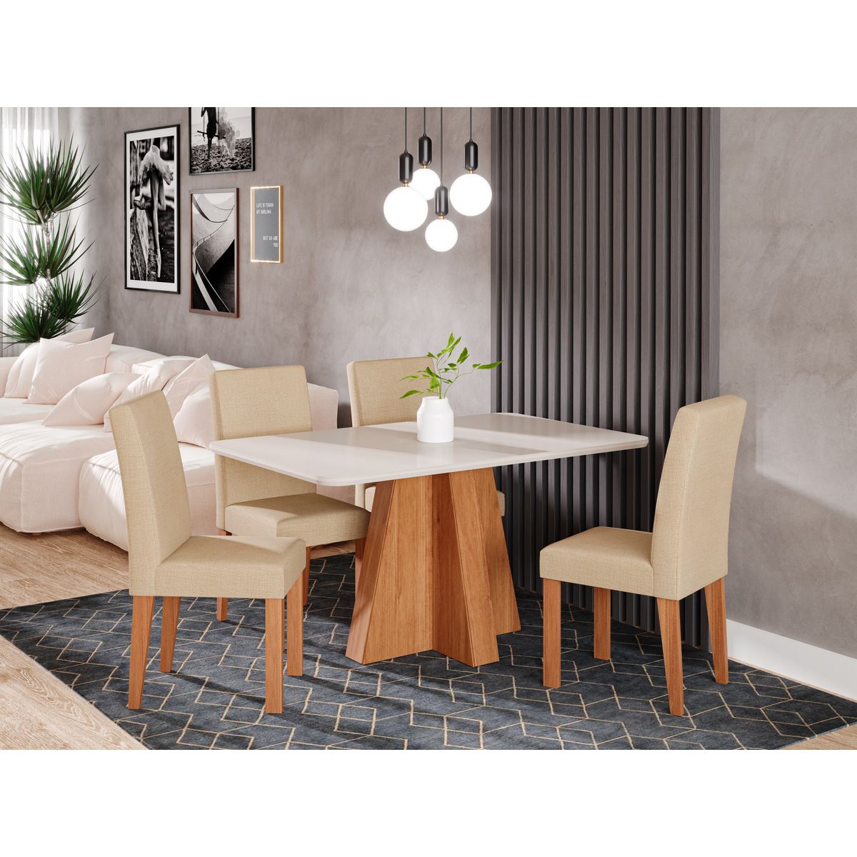 Conjunto-Mesa-De-Jantar-Larissa-130cm-Com-4-Cadeiras-Maia-Cinamomo-Off-White-E-Gengibre-Cimol-0