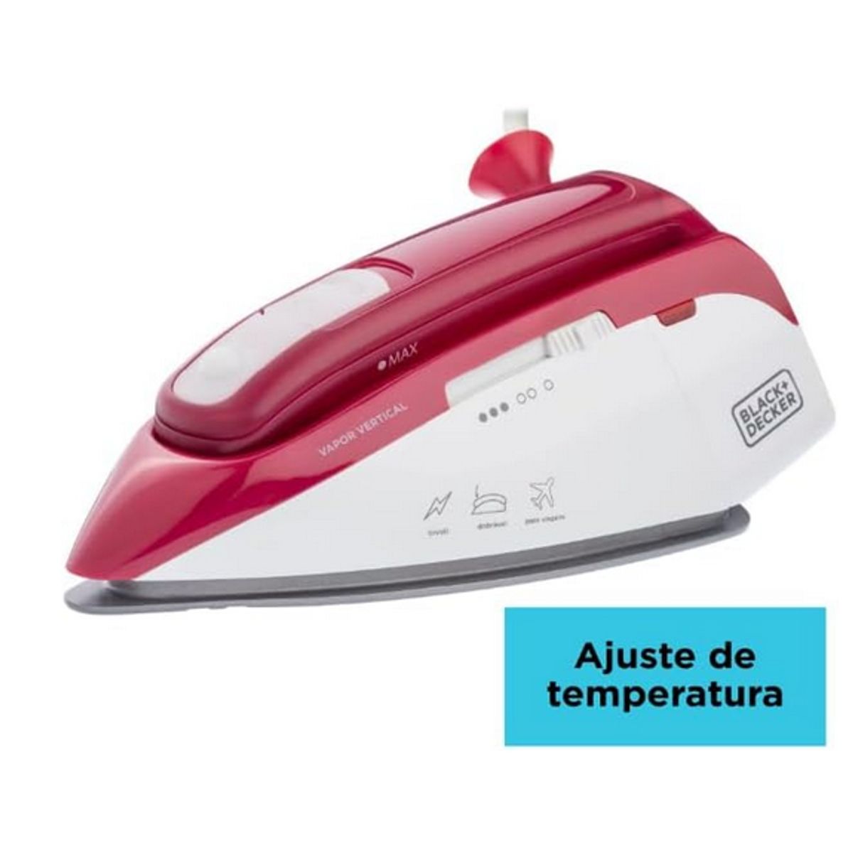 Ferro-Vapor-E-Seco-Base-Anti-Bivolt-Verm-Bco-Black-Decker-Fxvg1-Br-1