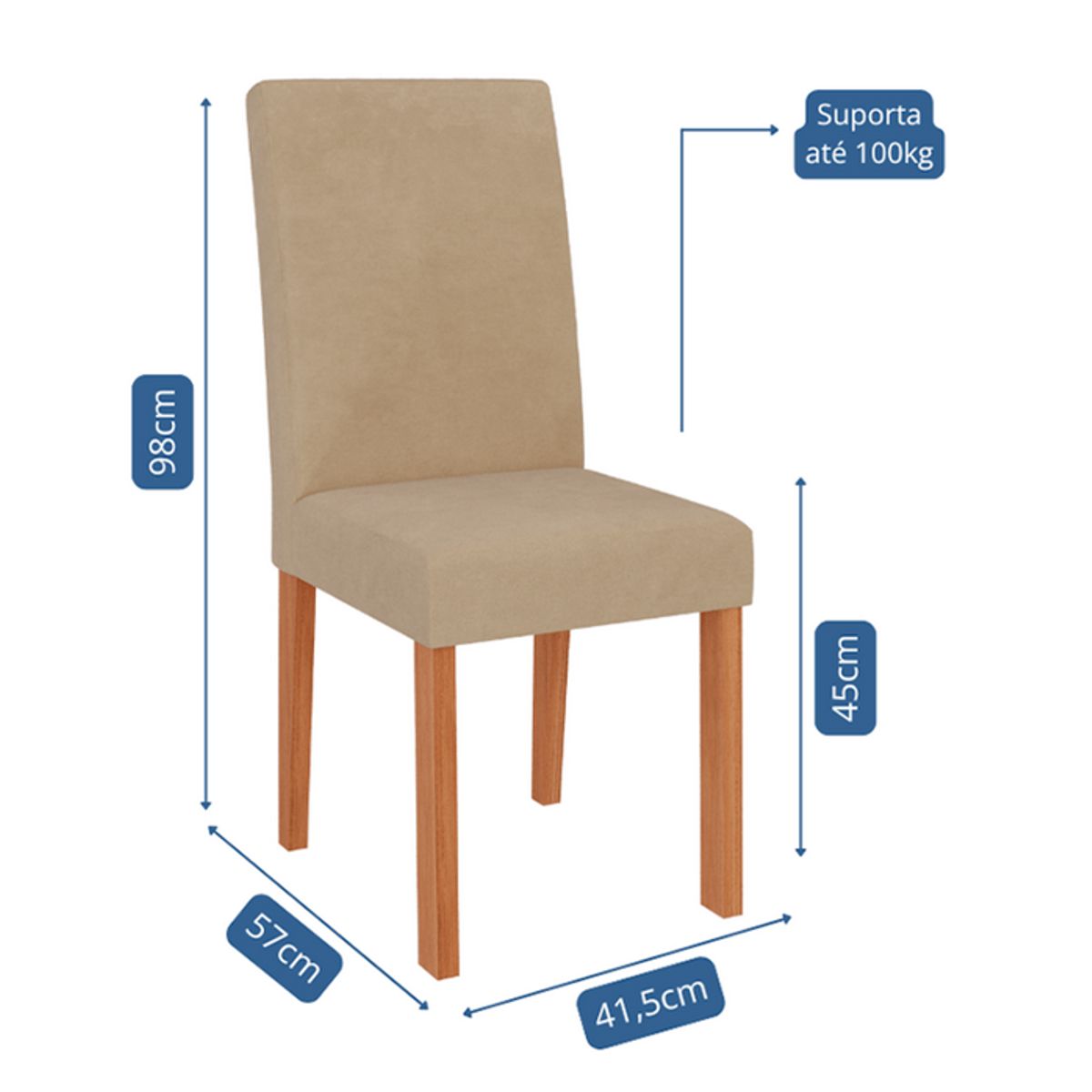 Conjunto-Mesa-Leticia-95x95cm-Com-4-Cadeiras-Maia-Cinamomo-Sued-Marfim---Cimol-5