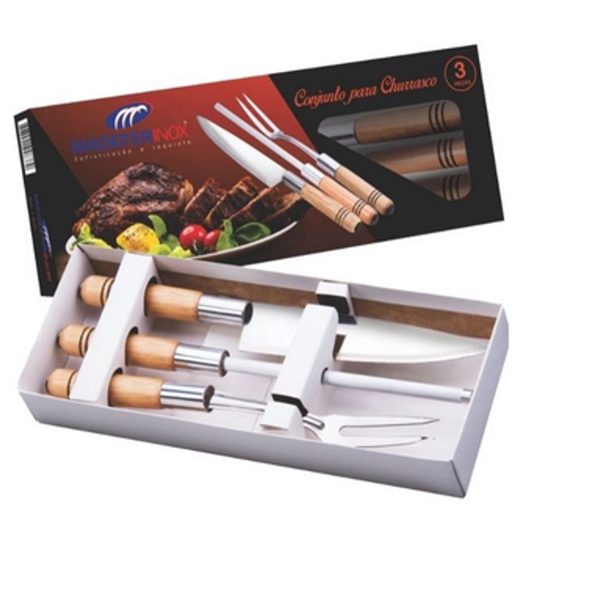 Conjunto-Para-Churrasco-3-Pe-as-1-Faca--1-Garfo--1-Chaira---Madefer-0