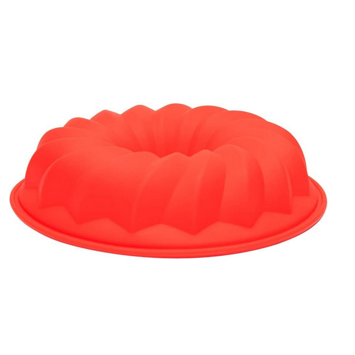 Forma-Para-Pudim-Silicone-Vermelha---Mimostyle-0