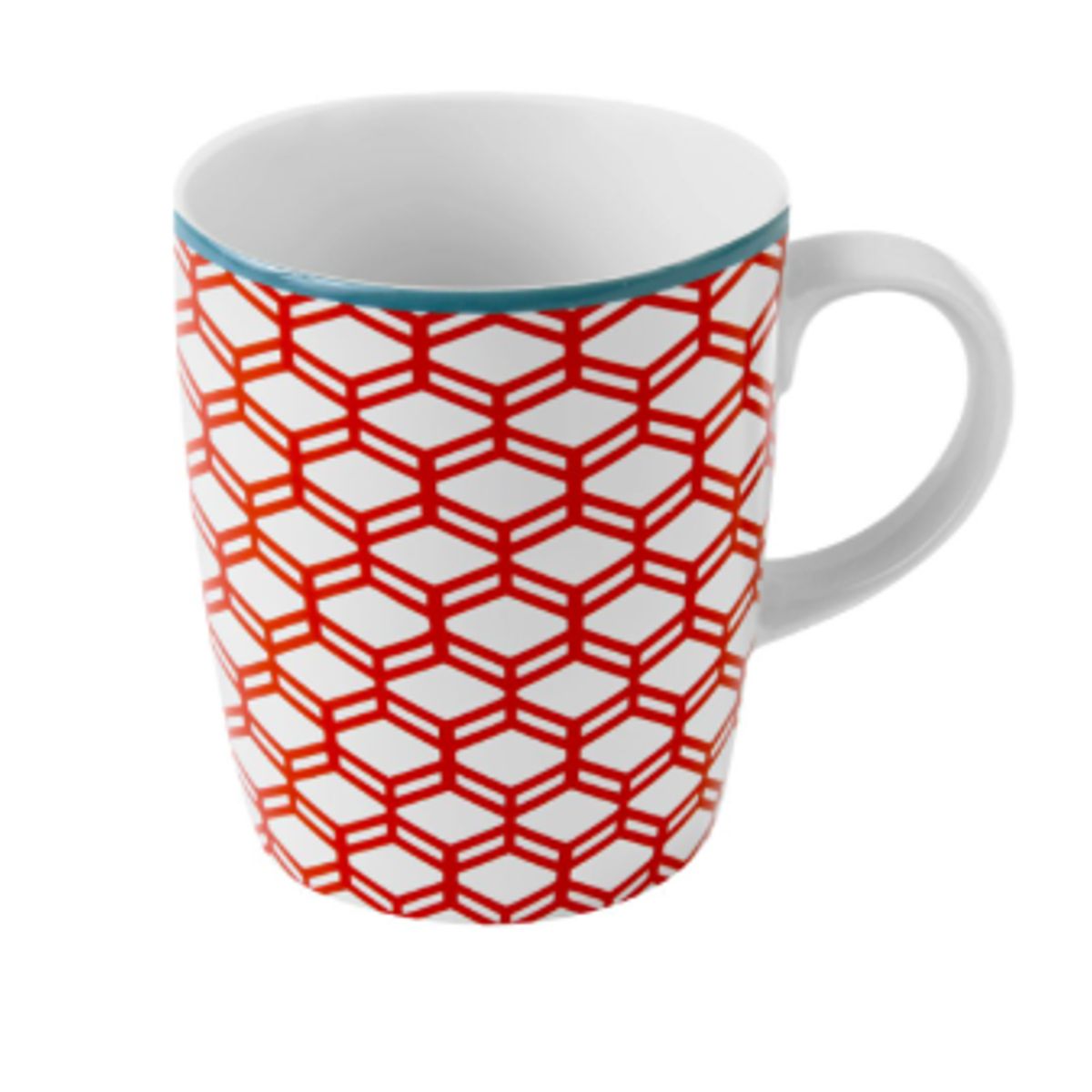 Caneca-De-Porcelana-Geometrico-Laranja-230ml-Noah---Ndi-0