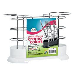 Porta-Talheres-Mestre-Cuca-Cromo-Colors-Branco---Niquelart--0