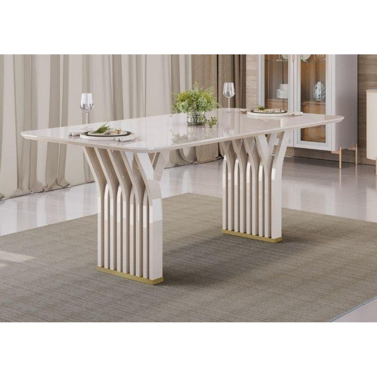 Mesa-De-Jantar-Yara-Off-White-Tampo-Chanfrado-Com-Vidro-80x180x100---Dj-M-veis-1