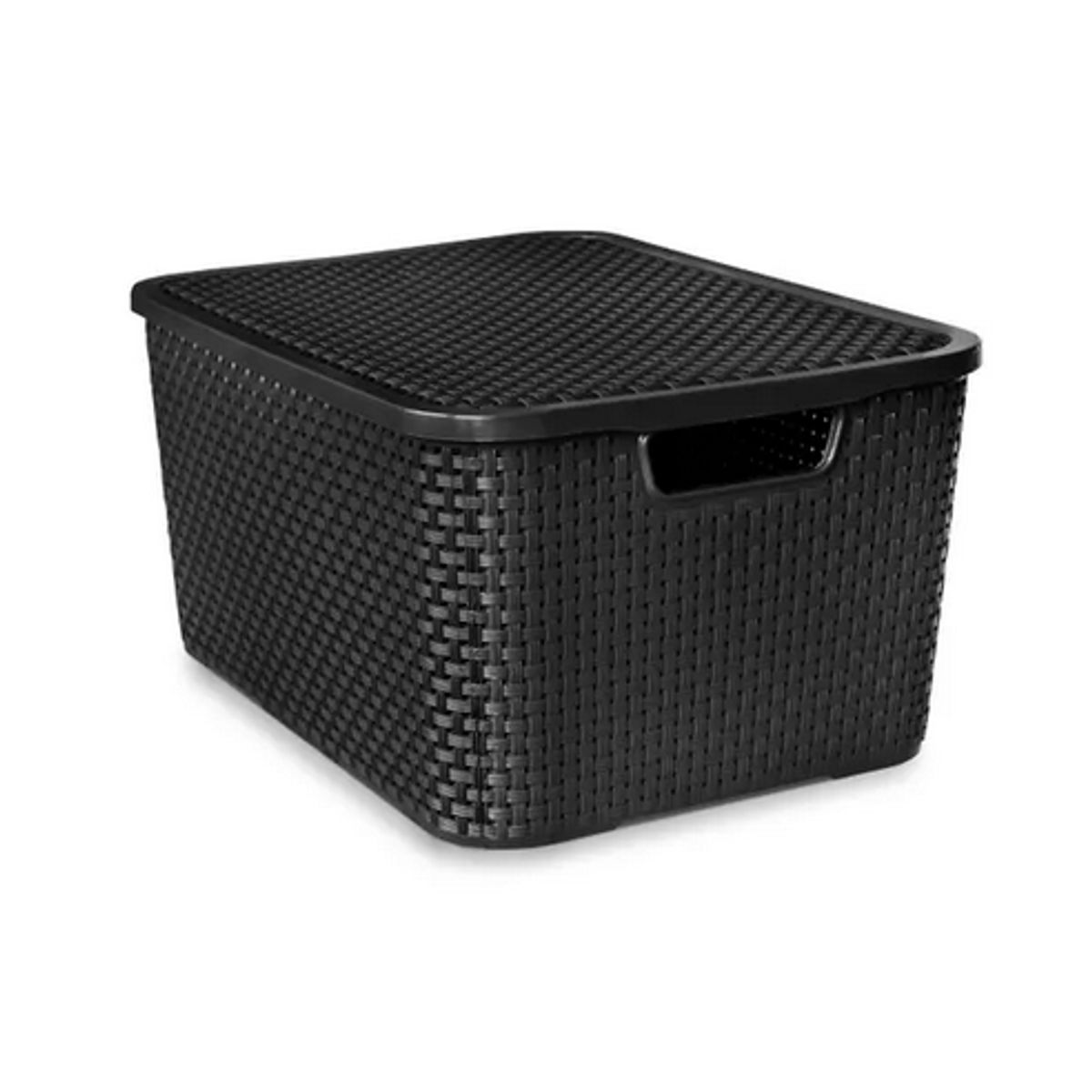 Organizador-Rattan-Com-Tampa-15-0-Litros-Preto---Toyplast-0