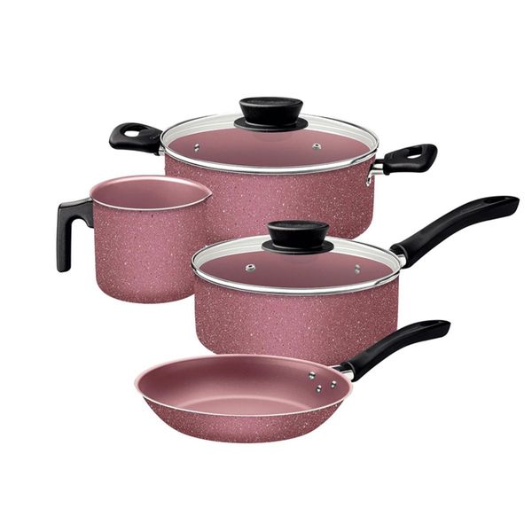 Jogo-De-Penalas-Em-Aluminio-Com-Revestimento-Interno-E-Externo-Em-Antiaderente-Starflon-Max-Rosa-4-Pe-as---Tramontina--0