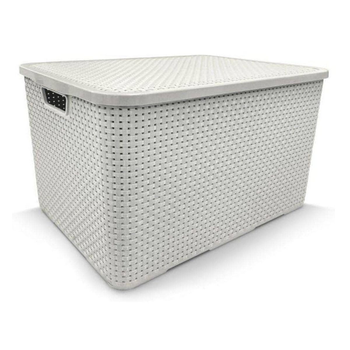 Organizador-Rattan-Com-Tampa-20-0-Litros-Branco---Toyplast-0
