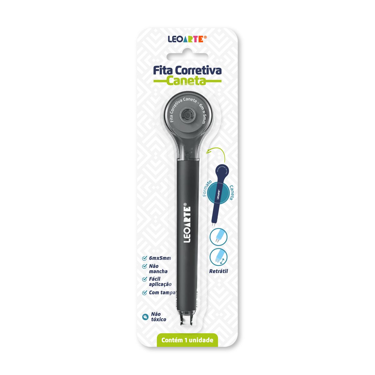 Fita-Corretiva-6mx5mm-Formato-Caneta---Caixa-C--12-Blisters-Cores-Sortidas---Leoarte-0