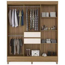 Guarda-Roupa-Casal-Munique-8-Portas-Com-Espelho-Am-ndola-Off-White---Dem-bile-1