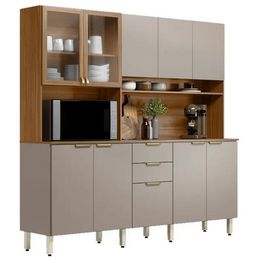 Kit-Cozinha-Compacta-10-Portas-2-Gavetas-Amora-Am-ndola-Nude-Prime-Tx---Dem-bile-0