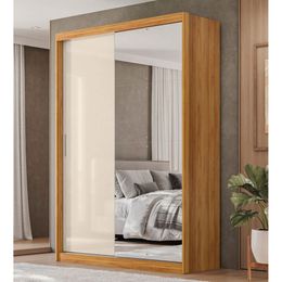 Guarda-Roupa-Casal-Riva-2-Portas-4-Gavetas-Com-Espelho-E-P-s-Cinamomo-Off-White-100--Mdf---Dem-bilef-White-100--Mdf---Dem-bile-2
