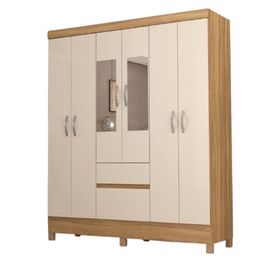 Guarda-Roupa-Flash-Ii-6-Portas-Com-Espelho-Am-ndola-Off-White---Dem-bile-0