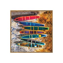 Quadro-Barco-Marrom-Em-Canvas-70x70--Com-Borda-Infinita-Sortimento-168-5-6-13-14---Art-Frame-0