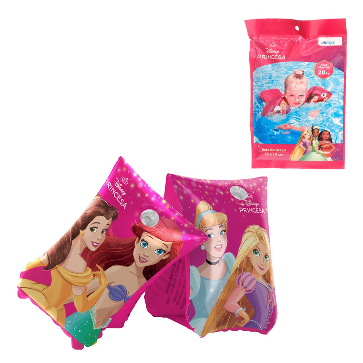 Boia-Inflavel-Para-Braco-Princesas-23x14cm---Etitoys-0